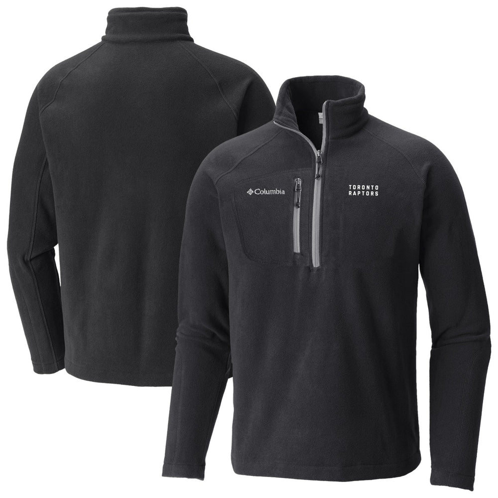Toronto Raptors Fast Trek III Half-Zip Fleece Pullover Black | Columbia