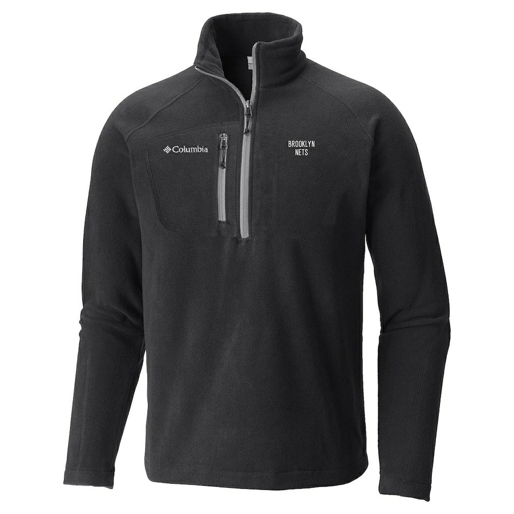 Brooklyn Nets Fast Trek III Half-Zip Fleece Pullover Black | Columbia outlet