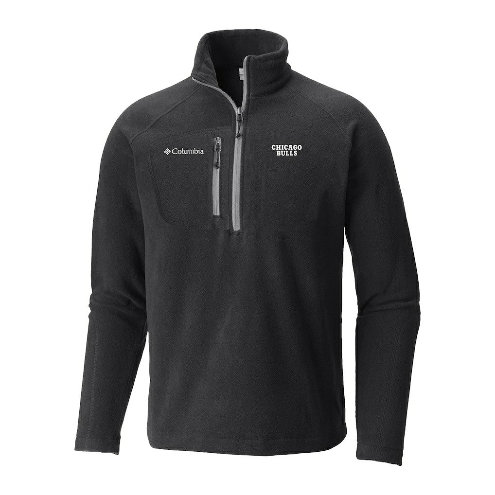 Chicago Bulls Fast Trek III Half-Zip Fleece Pullover Black | Columbia Near Me