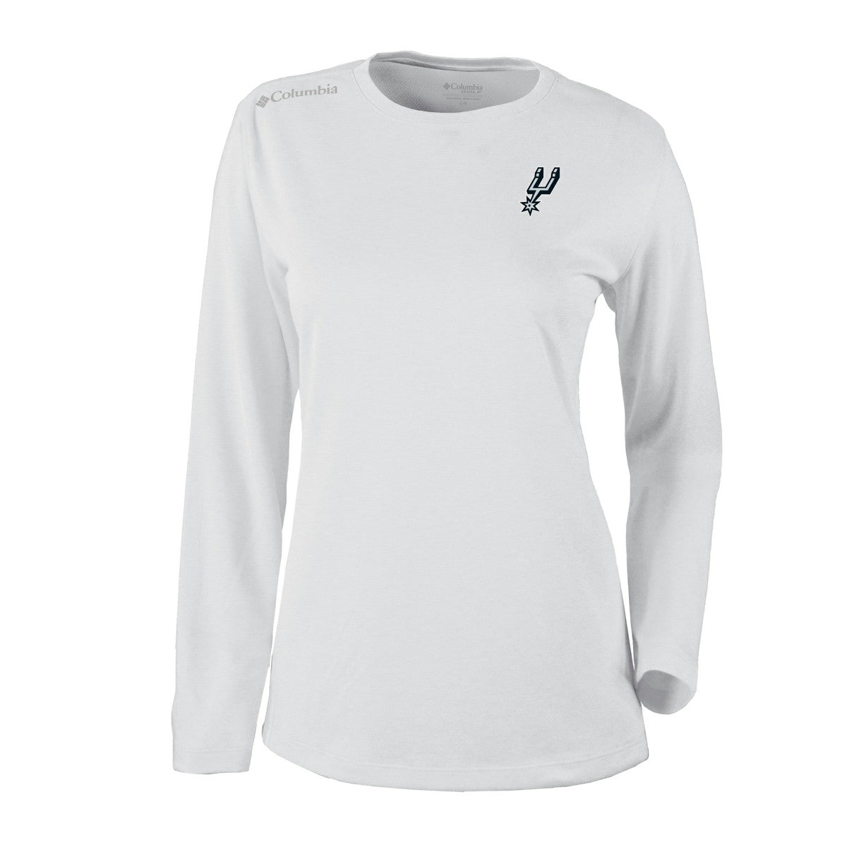 San Antonio Spurs Women's Omni-Wick Shotgun Pullover Top White | Columbia for sale