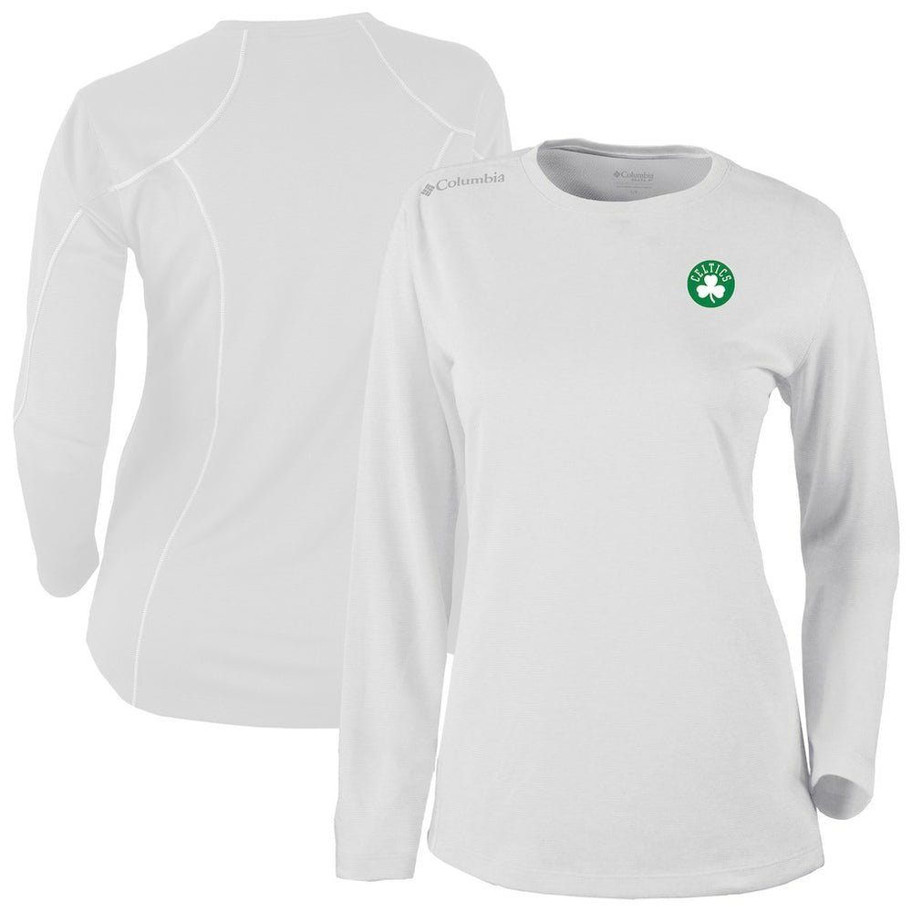Boston Celtics Women's Omni-Wick Shotgun Pullover Top White | Columbia online