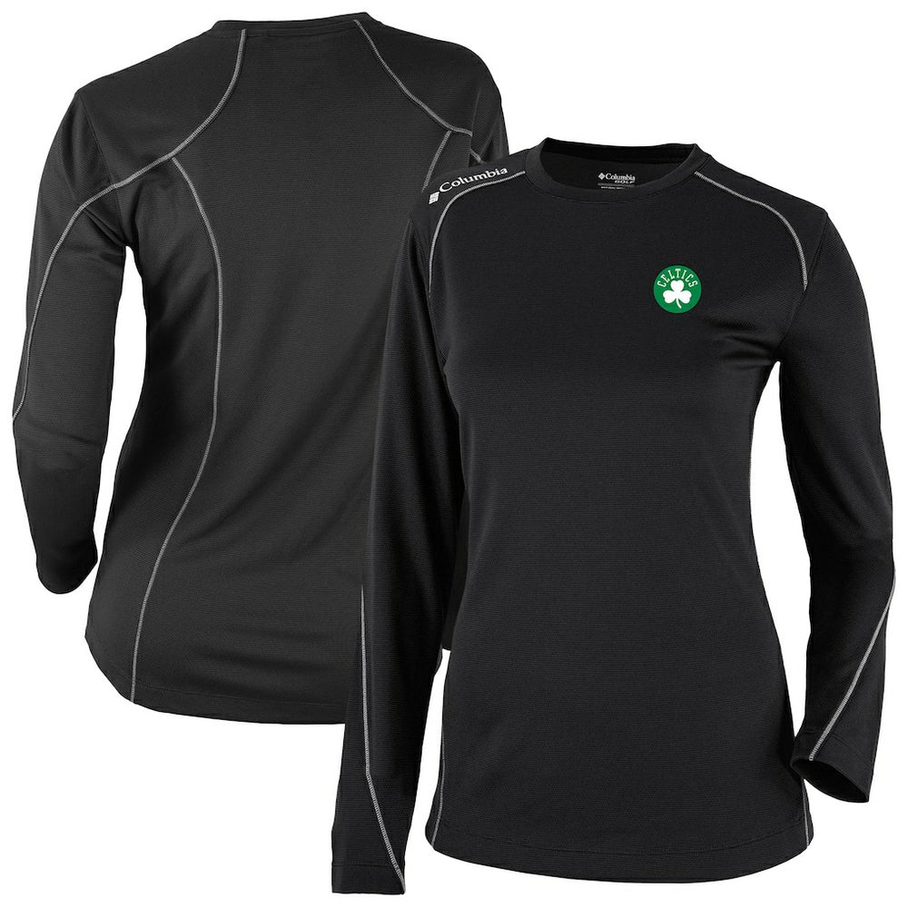 Boston Celtics Women's Omni-Wick Shotgun Pullover Top Black | Columbia US