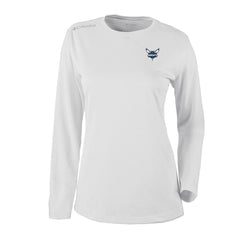 Charlotte Hornets Women's Omni-Wick Shotgun Pullover Top White | Columbia for sale