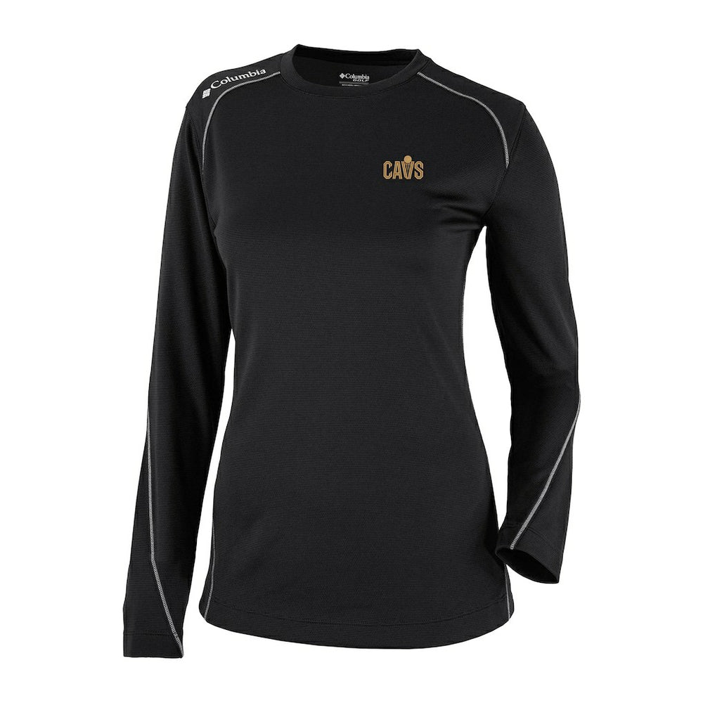 Cleveland Cavaliers Women's Omni-Wick Shotgun Pullover Top for sale Black | Columbia outlet