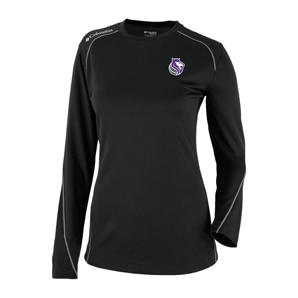 Sacramento Kings Women's Omni-Wick Shotgun Pullover Top Black | Columbia Lifestyle