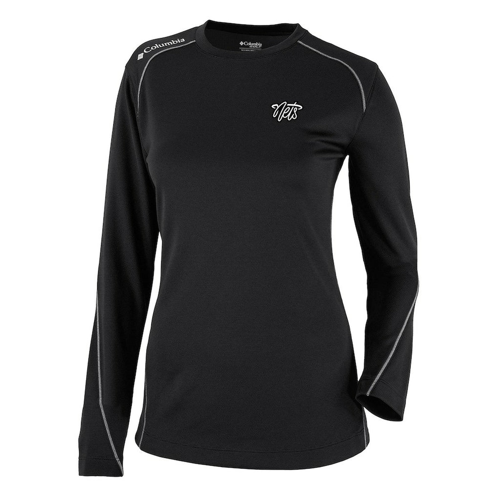 Brooklyn Nets Women's Omni-Wick Shotgun Pullover Top Black | Columbia outlet