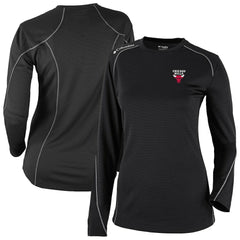 Chicago Bulls Women's Omni-Wick Shotgun Pullover Top Black | Columbia Lifestyle