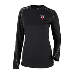 Chicago Bulls Women's Omni-Wick Shotgun Pullover Top Black | Columbia Lifestyle