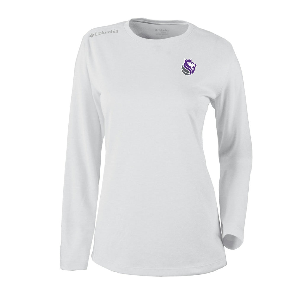 Sacramento Kings Women's Omni-Wick Shotgun Pullover Top White | Columbia
