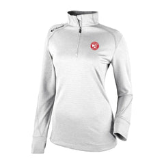 Atlanta Hawks Women's Omni-Wick Shotgun 2.0 Quarter-Zip Pullover Top White | Columbia for sale