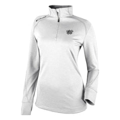 Brooklyn Nets Women's Omni-Wick Shotgun 2.0 Quarter-Zip Pullover Top White | Columbia