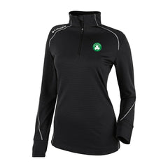 Boston Celtics Women's Omni-Wick Shotgun 2.0 Quarter-Zip Pullover Top Black | Columbia