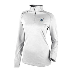 Charlotte Hornets Women's Omni-Wick Shotgun 2.0 Quarter-Zip Pullover Top White | Columbia Near Me