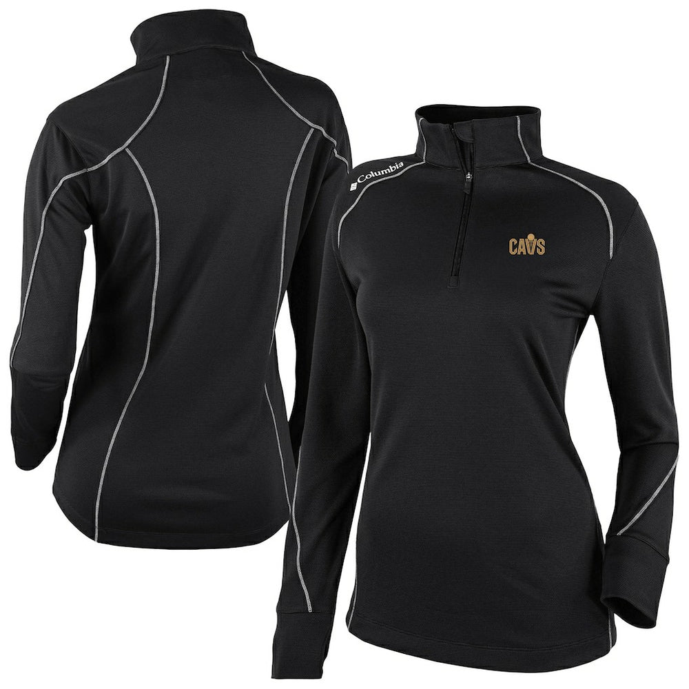 Cleveland Cavaliers Women's Omni-Wick Shotgun 2.0 Quarter-Zip Pullover Top for sale Black | Columbia online