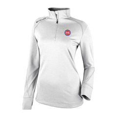 Detroit Pistons Women's Omni-Wick Shotgun 2.0 Quarter-Zip Pullover Top for sale White | Columbia discount