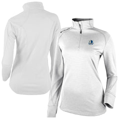 Dallas Mavericks Women's Omni-Wick Shotgun 2.0 Quarter-Zip Pullover Top for sale White | Columbia Lifestyle