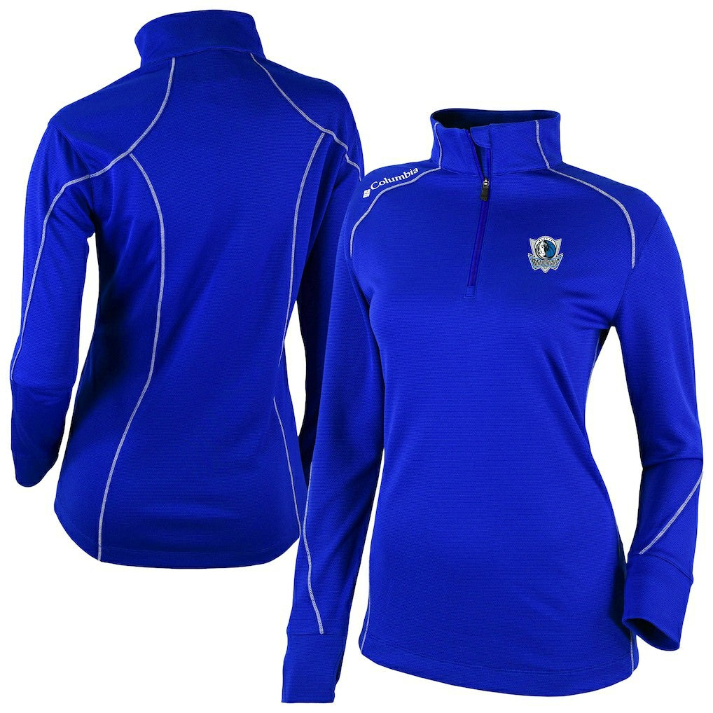Dallas Mavericks Women's Omni-Wick Shotgun 2.0 Quarter-Zip Pullover Top for sale Blue | Columbia US