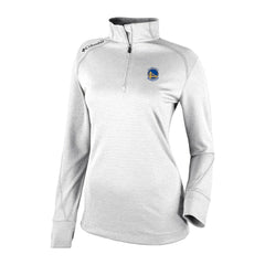 Golden State Warriors Women's Omni-Wick Shotgun 2.0 Quarter-Zip Pullover Top for sale White | Columbia online