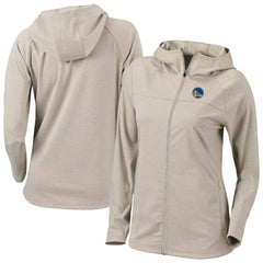 Golden State Warriors Women's Omni-Wick Half Shot Full-Zip Hooded Jacket for sale Tan | Columbia Near Me