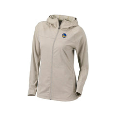 Golden State Warriors Women's Omni-Wick Half Shot Full-Zip Hooded Jacket for sale Tan | Columbia Near Me