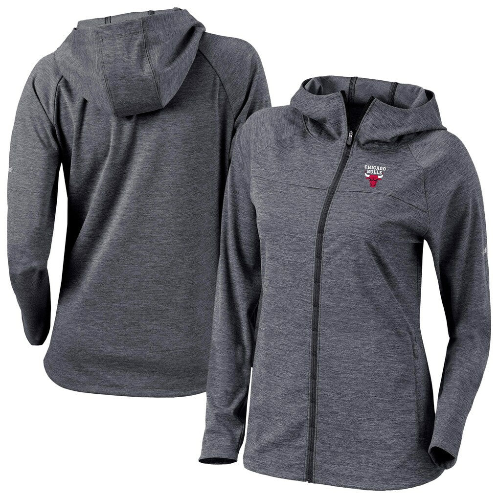 Chicago Bulls Women's Omni-Wick Half Shot Full-Zip Hooded Jacket Black | Columbia discount