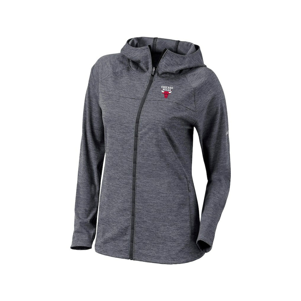 Chicago Bulls Women's Omni-Wick Half Shot Full-Zip Hooded Jacket Black | Columbia discount