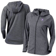 Sacramento Kings Women's Omni-Wick Half Shot Full-Zip Hooded Jacket Black | Columbia outlet