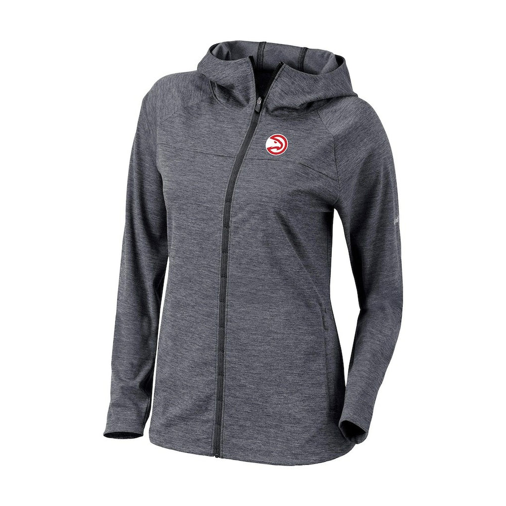 Atlanta Hawks Women's Omni-Wick Half Shot Full-Zip Hooded Jacket Black | Columbia for sale