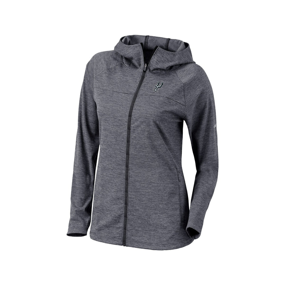 San Antonio Spurs Women's Omni-Wick Half Shot Full-Zip Hooded Jacket Black | Columbia discount