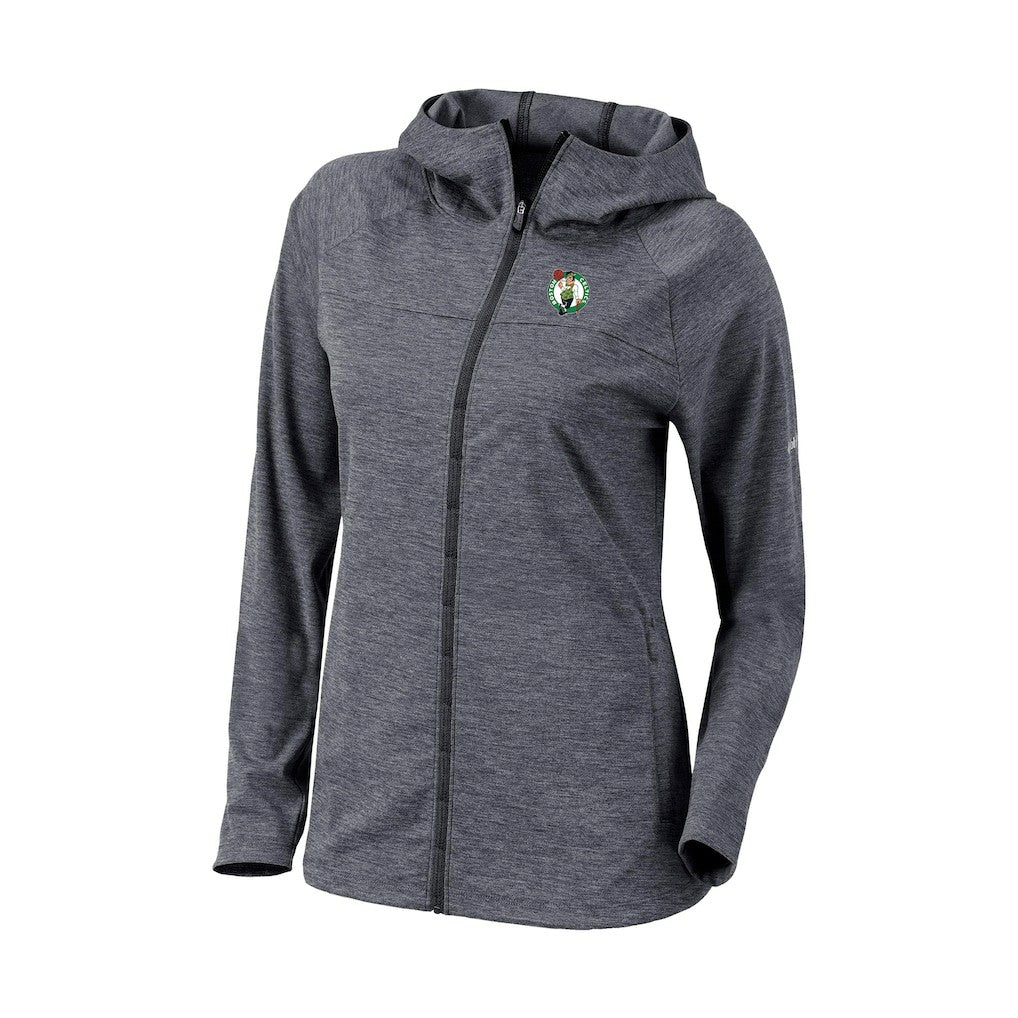 Boston Celtics Women's Omni-Wick Half Shot Full-Zip Hooded Jacket Black | Columbia