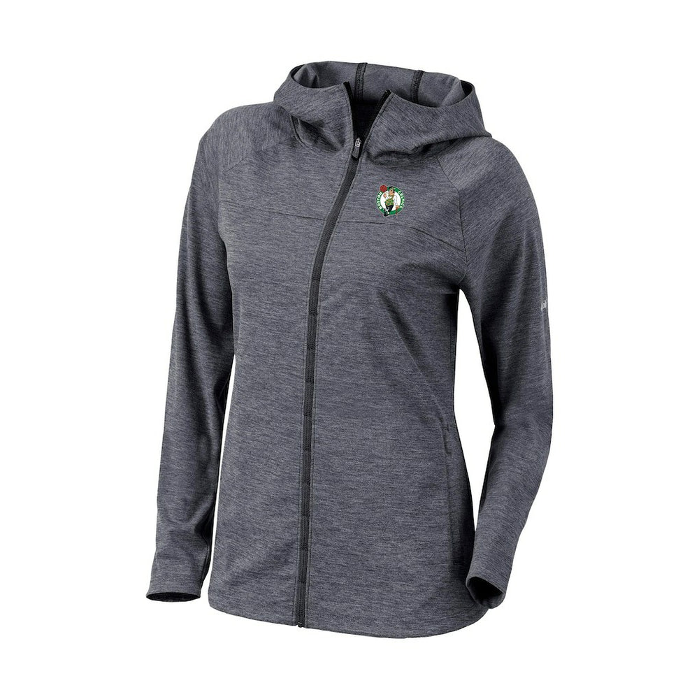 Boston Celtics Women's Omni-Wick Half Shot Full-Zip Hooded Jacket Black | Columbia