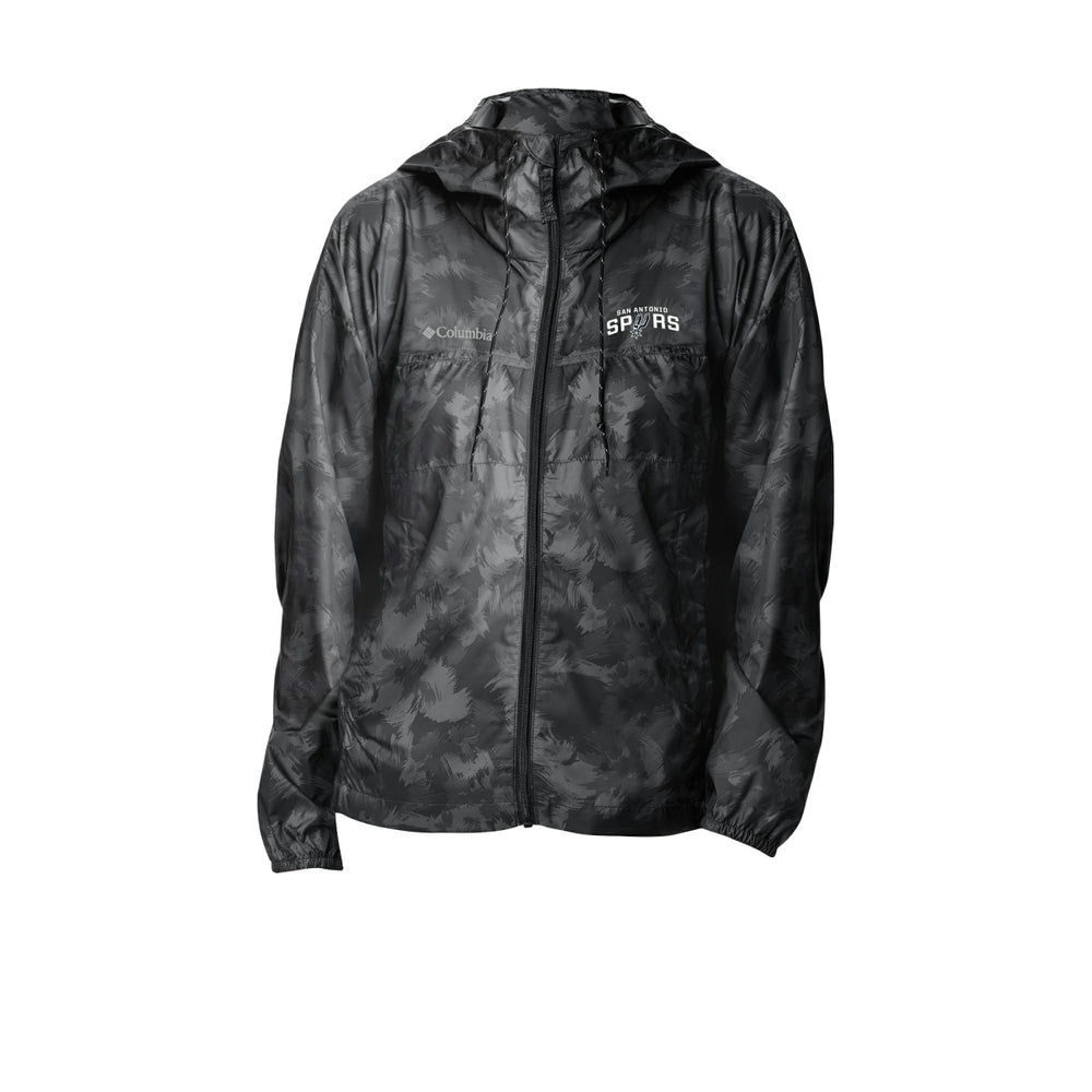 San Antonio Spurs Women's Flash Challenger II Omni-Shade Full-Zip Windbreaker Jacket Black | Columbia US