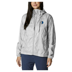 Dallas Mavericks Women's Flash Challenger II Omni-Shade Full-Zip Windbreaker Jacket for sale White | Columbia for sale