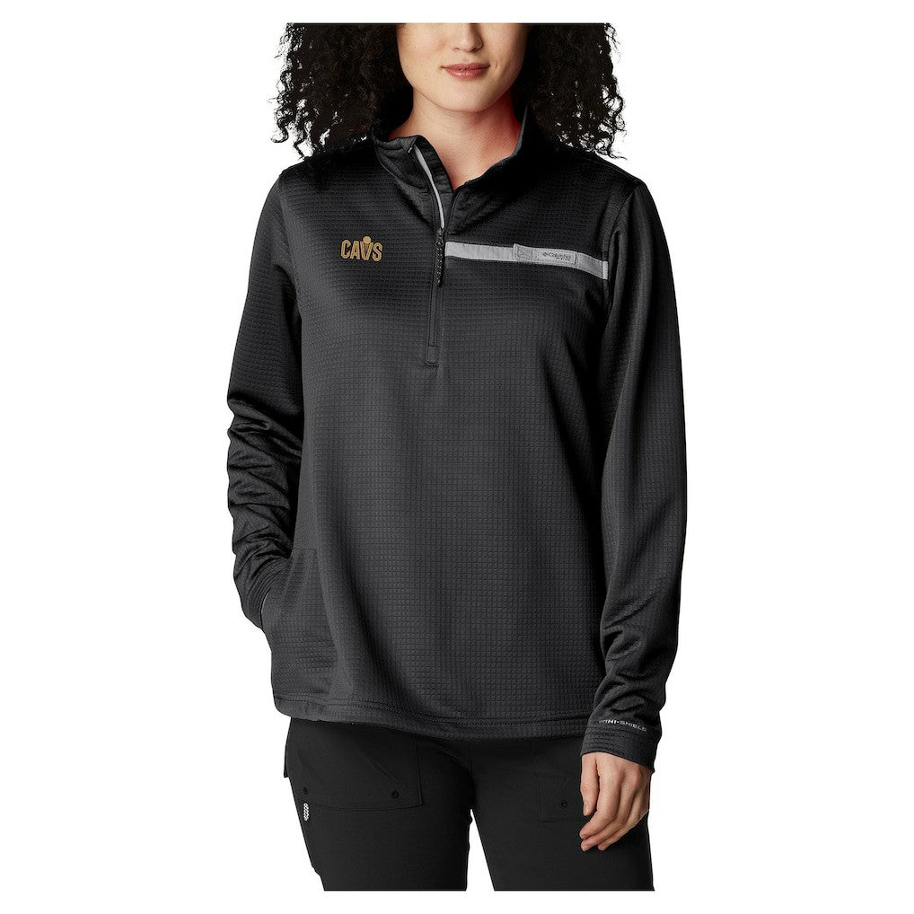 Cleveland Cavaliers Women's Skiff Guide Fleece Pullover Top for sale Black | Columbia US