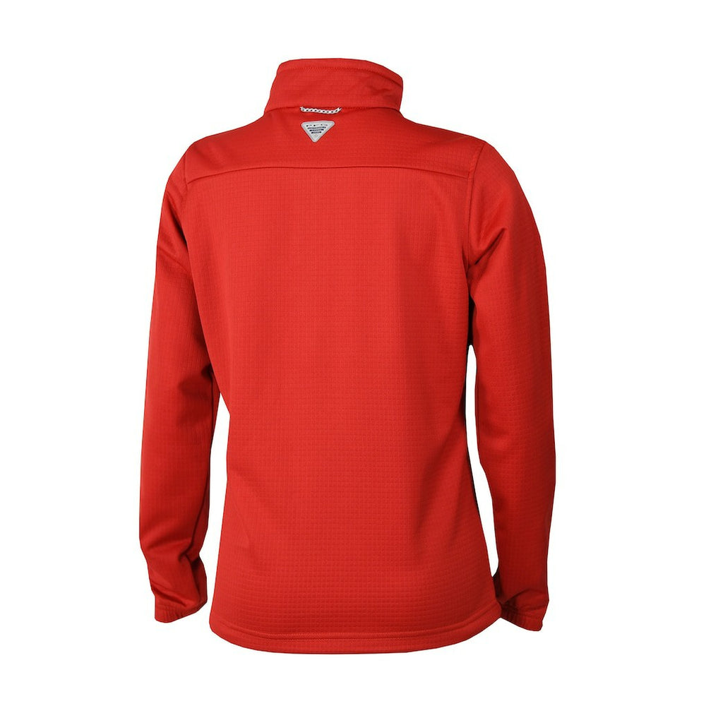 Atlanta Hawks Women's Skiff Guide Fleece Pullover Top Red | Columbia