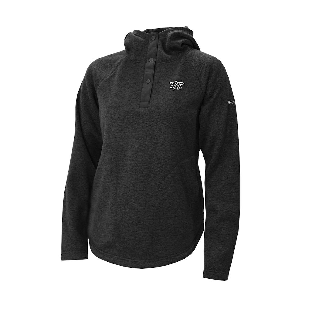 Brooklyn Nets Women's Sweater Weather Quarter-Snap Hoodie Black | Columbia Near Me