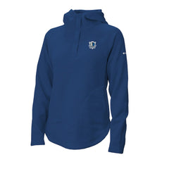 Dallas Mavericks Women's Sweater Weather Quarter-Snap Hoodie for sale Blue | Columbia US