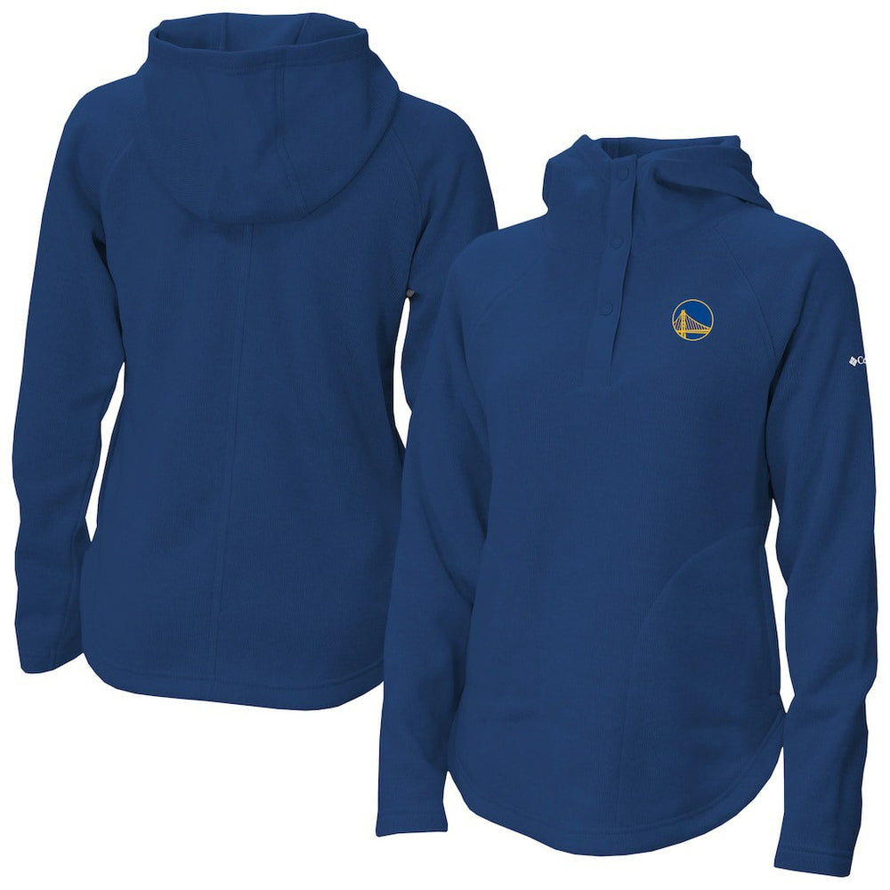 Golden State Warriors Women's Sweater Weather Quarter-Snap Hoodie for sale Royal | Columbia outlet
