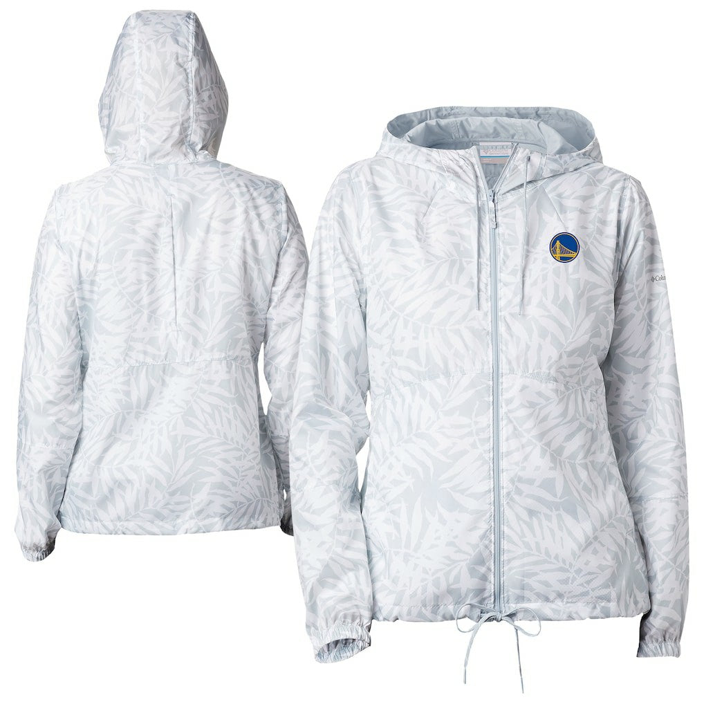 Golden State Warriors Women's Flash Forward Windbreaker for sale White | Columbia Lifestyle