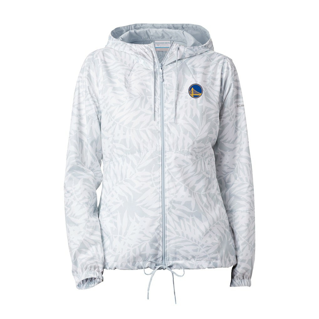 Golden State Warriors Women's Flash Forward Windbreaker for sale White | Columbia Lifestyle