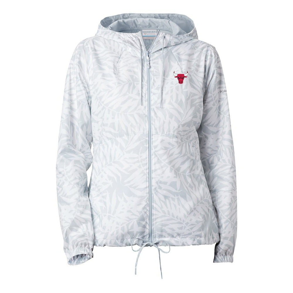 Chicago Bulls Women's Flash Forward Windbreaker White | Columbia for sale