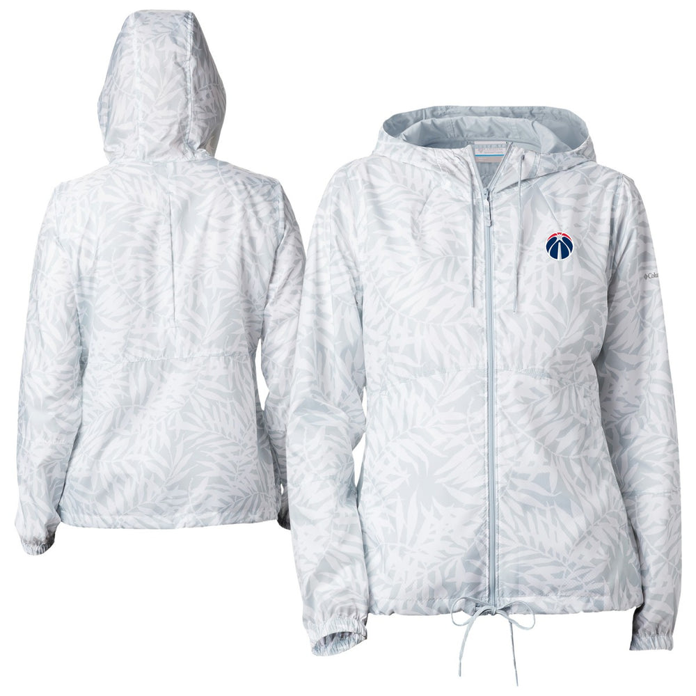 Washington Wizards Women's Flash Forward Windbreaker White | Columbia discount