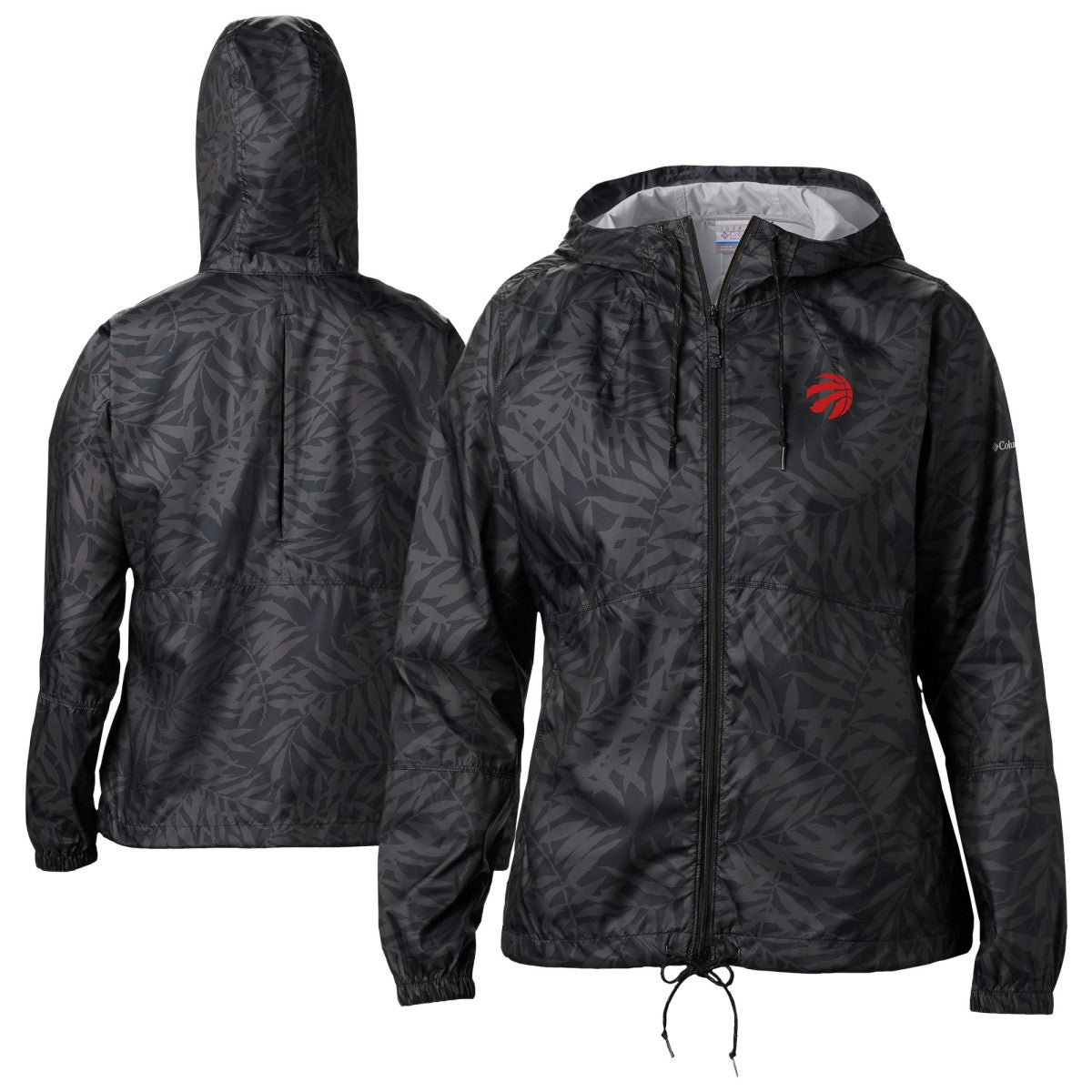Toronto Raptors Women's Flash Forward Windbreaker Black | Columbia US