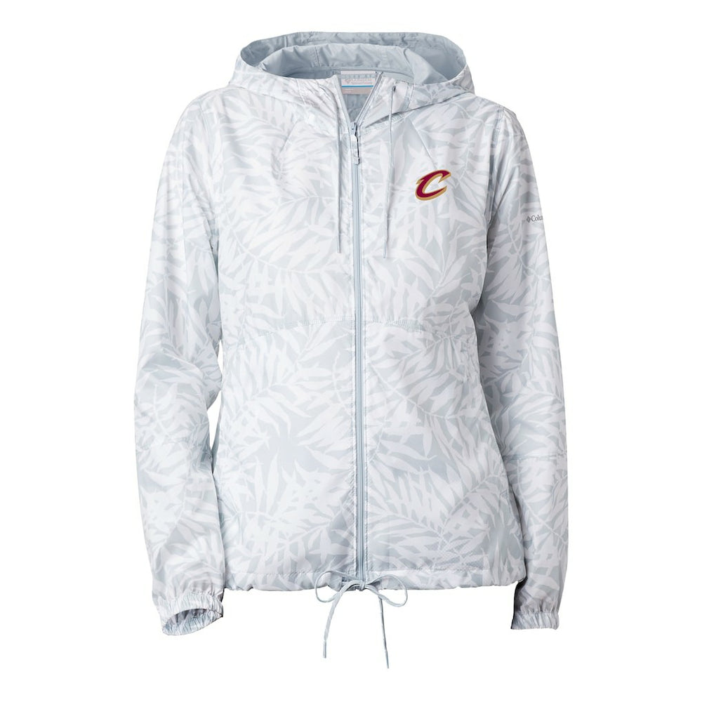 Cleveland Cavaliers Women's Flash Forward Windbreaker for sale White | Columbia Lifestyle
