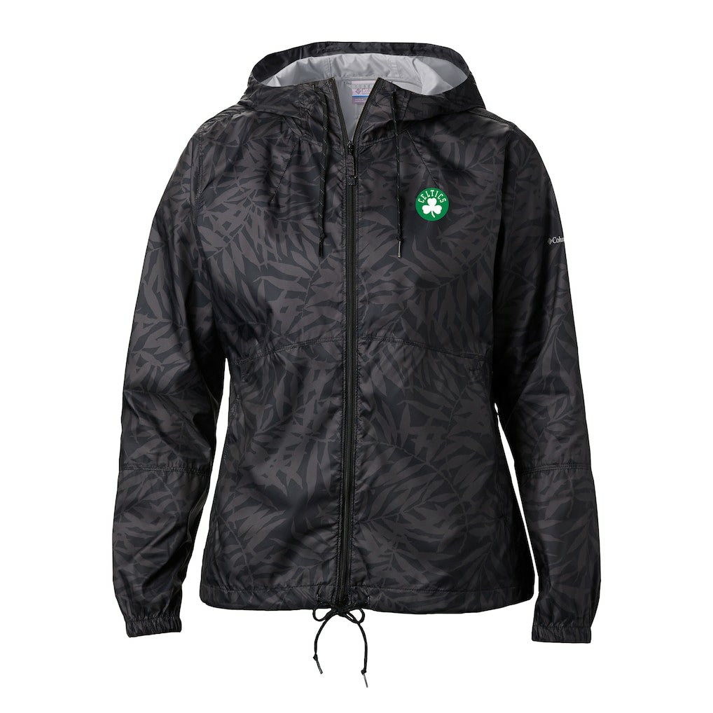 Boston Celtics Women's Flash Forward Windbreaker Black | Columbia for sale