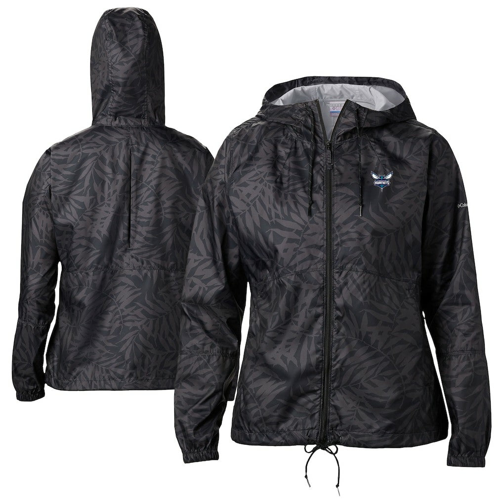 Charlotte Hornets Women's Flash Forward Windbreaker Black | Columbia