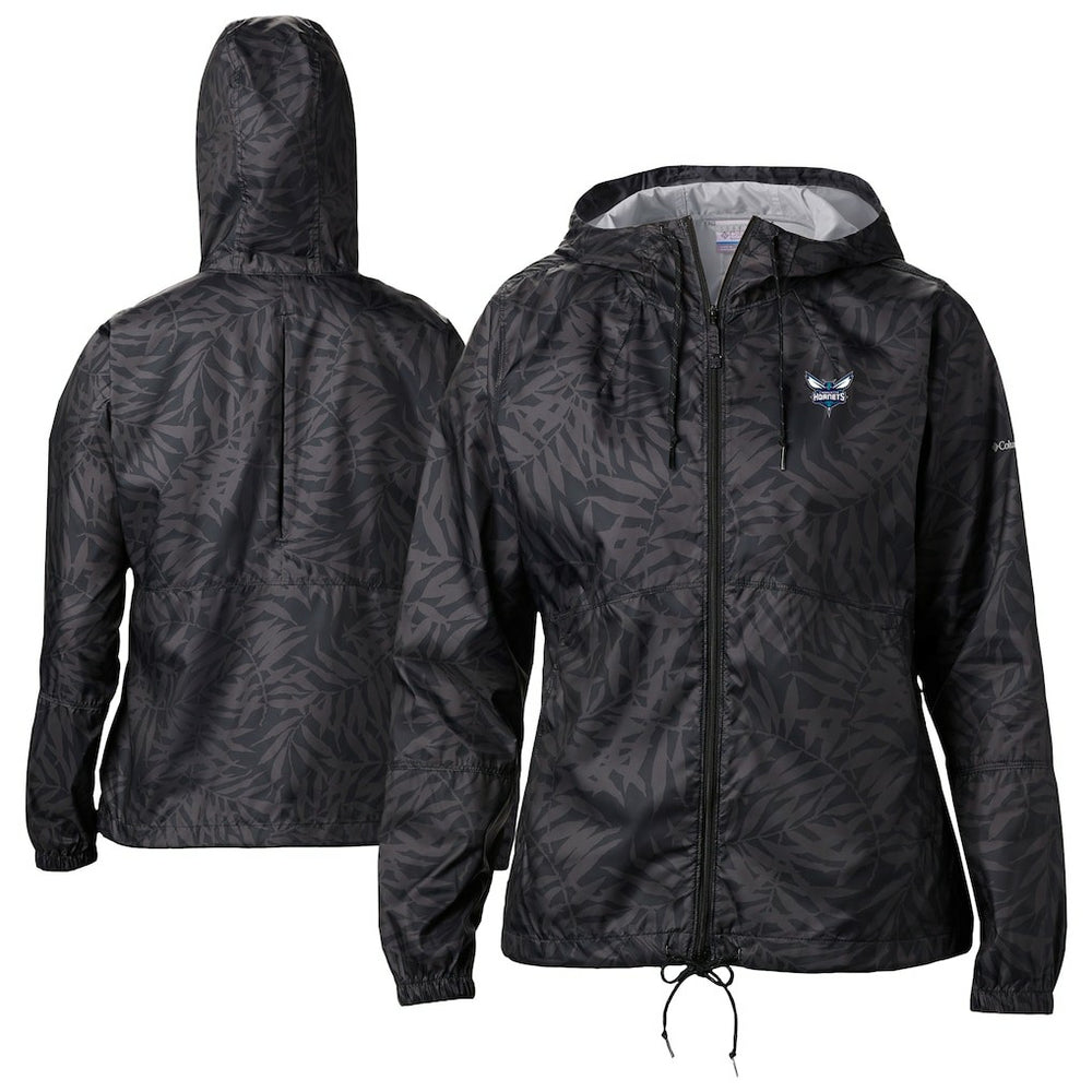 Charlotte Hornets Women's Flash Forward Windbreaker Black | Columbia