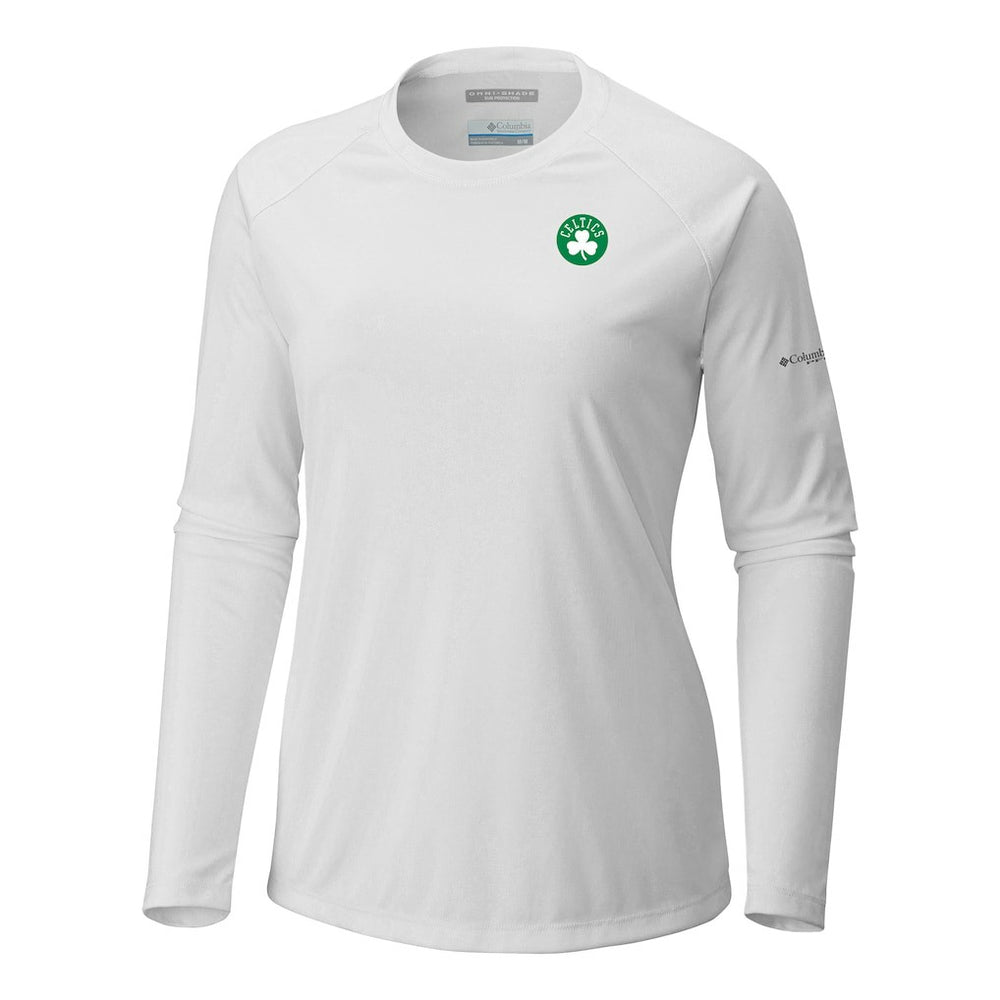 Boston Celtics Women's Tidal Tee II Long Sleeve T-Shirt White | Columbia US