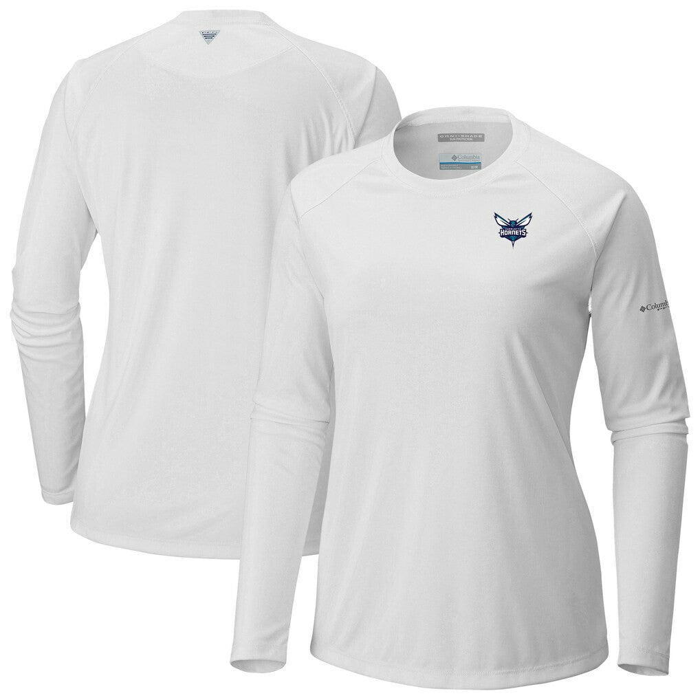 Charlotte Hornets Women's Tidal Tee II Long Sleeve T-Shirt White | Columbia Near Me