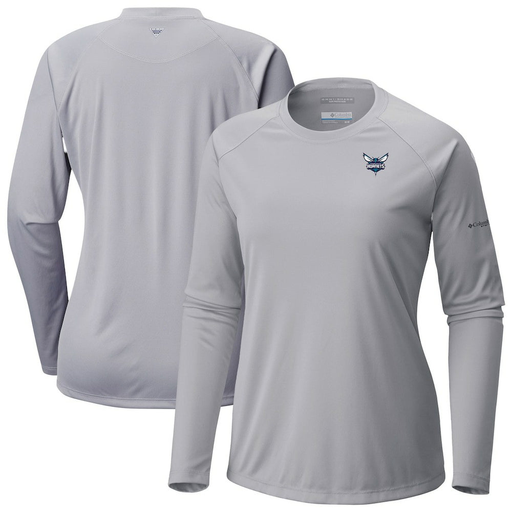Charlotte Hornets Women's Tidal Tee II Long Sleeve T-Shirt Gray | Columbia discount